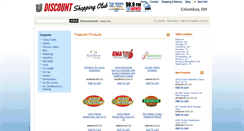 Desktop Screenshot of columbus.discountshoppingclub.com