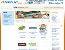 Tablet Screenshot of philly.discountshoppingclub.com